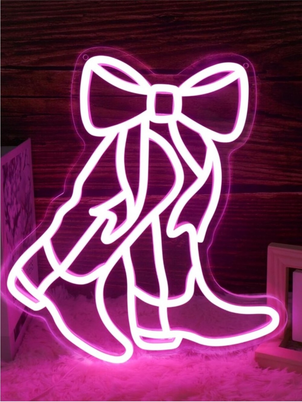 Cowboy Boot Neon Sign new